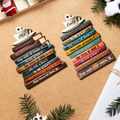 2D Bookstack Christmas Ornament, Book Lover Gift, Bookworm Club Ornament CF163 - 19Gifts