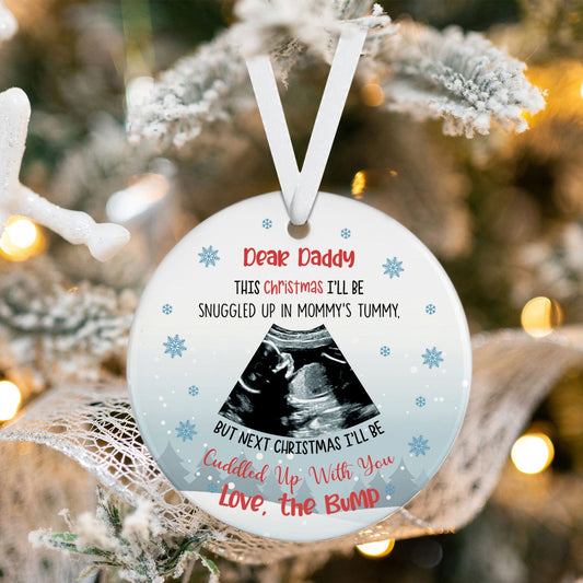 Baby Ultrasound Ornament 2024, Pregnancy Announcement Ornament, Custom CX03-30 - 19Gifts