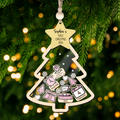 Baby's First Christmas Ornament 2024, 4D Shake Baby Ornament CF135 - 19Gifts