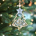 Baby's First Christmas Ornament 2024, 4D Shake Baby Ornament CF135 - 19Gifts