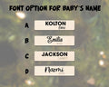 Baby's First Christmas Ornament 2024, Newborn, New Baby Gift CF05 - 19Gifts