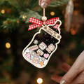 Baby's First Christmas Shaker Ornament 2024, Personalized Baby's 1st Christmas Ornament CF257 - 19Gifts
