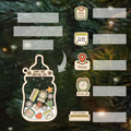 Baby's First Christmas Shaker Ornament 2024, Personalized Baby's 1st Christmas Ornament CF257 - 19Gifts