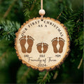 Christmas Family Ornament, Personalized Wooden Ornament, CF812 - 19Gifts