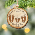 Christmas Family Ornament, Personalized Wooden Ornament, CF812 - 19Gifts