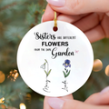 Christmas Sisters Ornament, Birth Month Flower Ornament, CX06-60 - 19Gifts