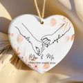Couple Ornament First Christmas, Married Ornament Gift, Wedding Gift CY03-26 - 19Gifts