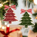 Custom 3D Christmas Tree Ornament, Family Names Ornament, Christmas Gift Tag CF168 - 19Gifts