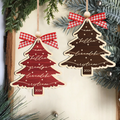Custom 3D Christmas Tree Ornament, Family Names Ornament, Christmas Gift Tag CF168 - 19Gifts