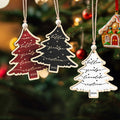 Custom 3D Christmas Tree Ornament, Family Names Ornament, Christmas Gift Tag CF168 - 19Gifts