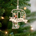 Custom Babys first Christmas ornament 2024, personalized baby gifts for girl, baby ornament shaker CF373 - 19Gifts