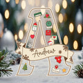 Custom Babys first Christmas ornament 2024, personalized baby gifts for girl, baby ornament shaker CF373 - 19Gifts