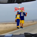 Custom Baseball Player Father and Son - Personalized Two Sided Ornament, Baseball Fan Gift, Father and Son Gift CF427 - 19Gifts