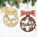 Custom Christmas Name Tag, Personalized Christmas Hanging Stocking Name Tag KT36 - 19Gifts