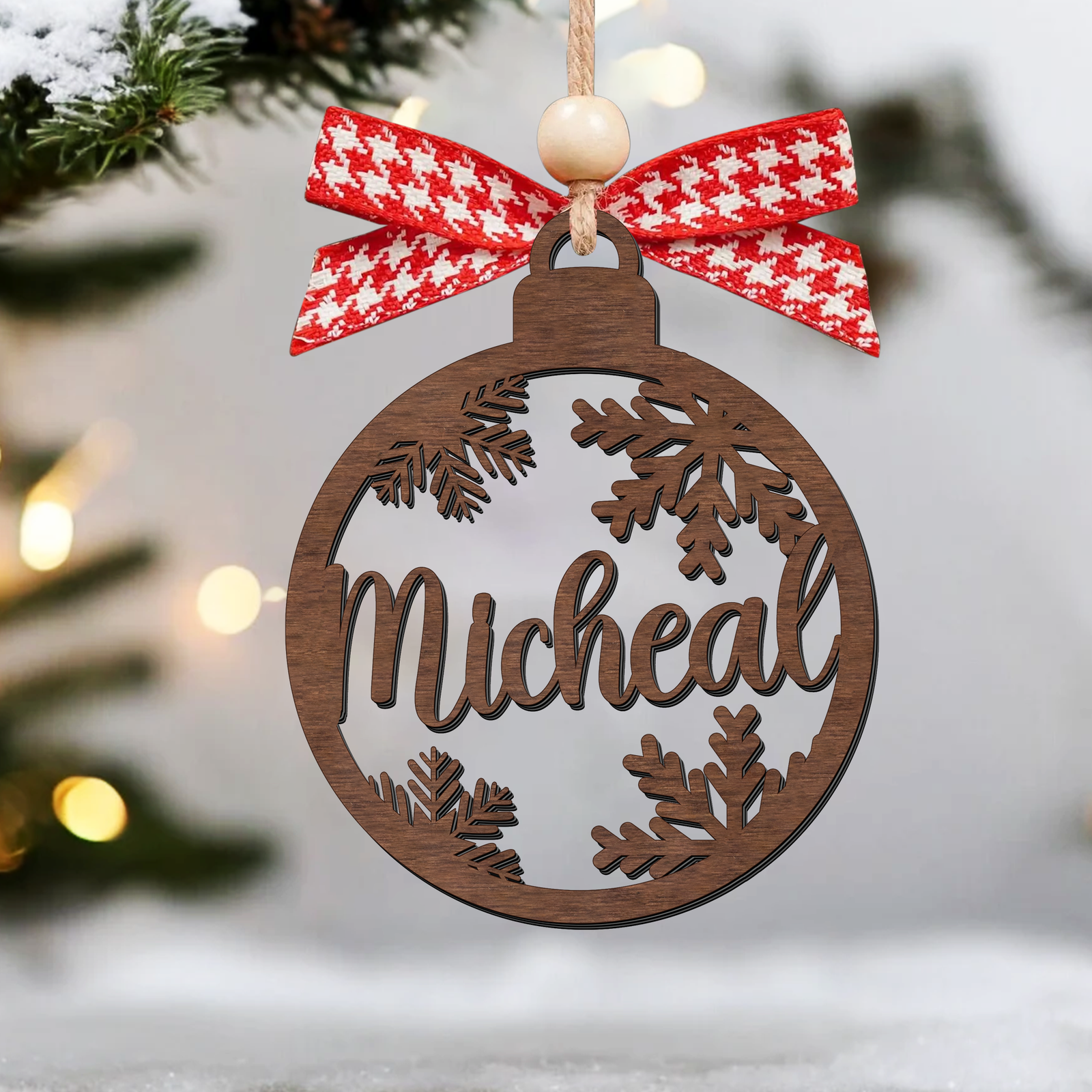 Custom Christmas Name Tag, Personalized Christmas Hanging Stocking Name Tag KT36 - 19Gifts