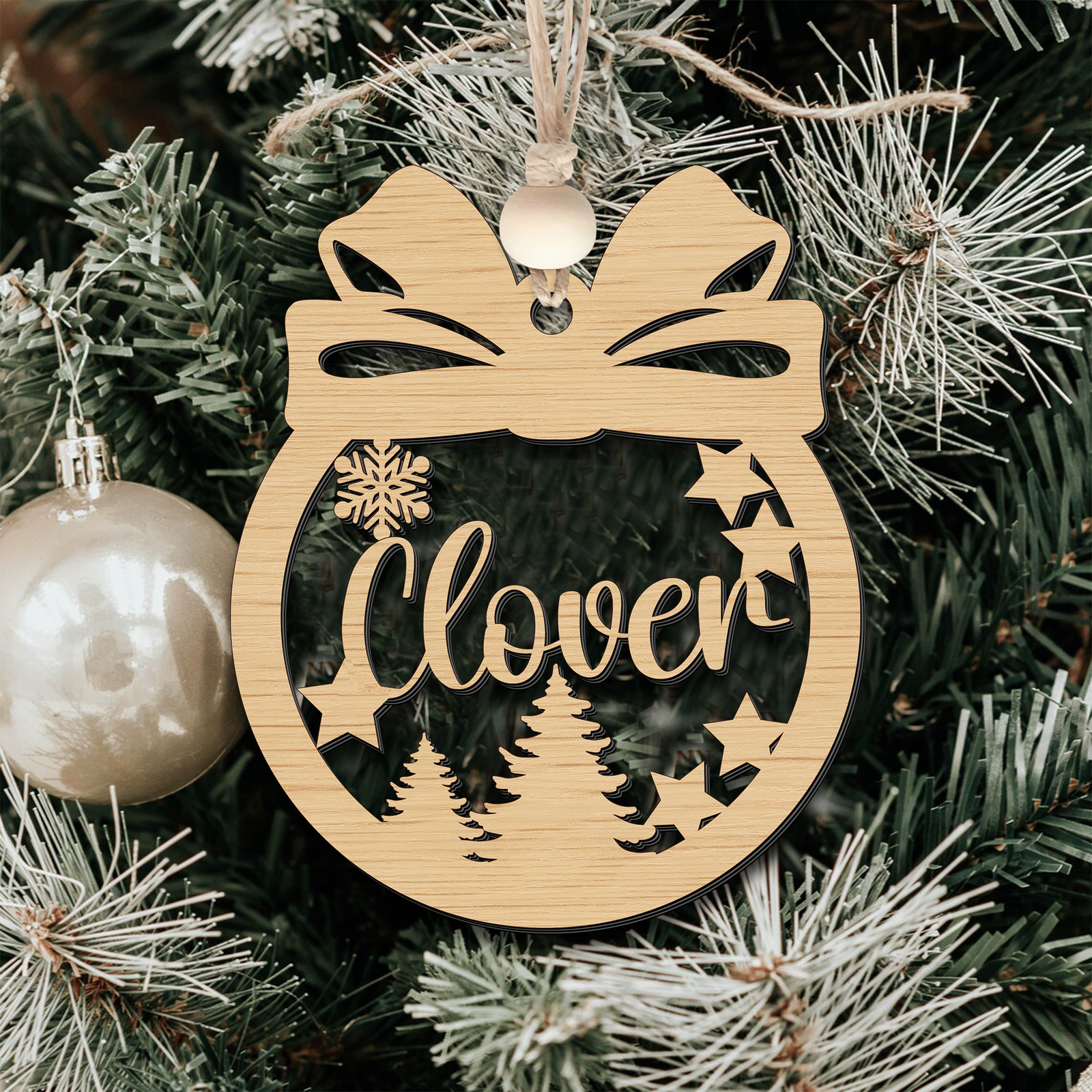 Custom Christmas Name Tag, Personalized Christmas Hanging Stocking Name Tag KT36 - 19Gifts