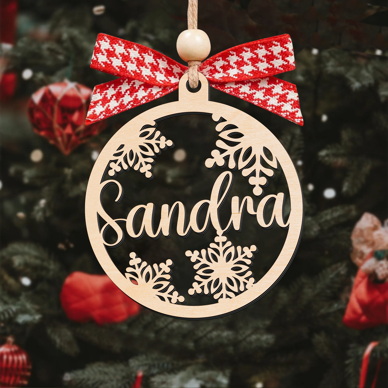 Custom Christmas Name Tag, Personalized Christmas Hanging Stocking Name Tag KT36 - 19Gifts