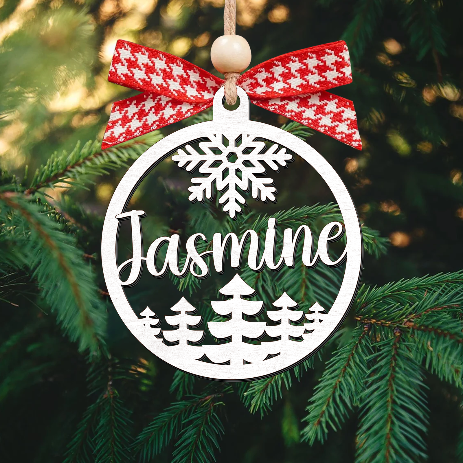 Custom Christmas Name Tag, Personalized Christmas Hanging Stocking Name Tag KT36 - 19Gifts