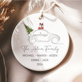 Custom Family Christmas Ornament, Personalised Family Christmas Keepsake CX03 - 19Gifts