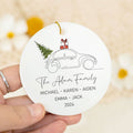 Custom Family Christmas Ornament, Personalised Family Christmas Keepsake CX03 - 19Gifts