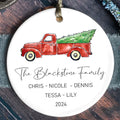 Custom Family Christmas Ornament, Personalised Family Christmas Keepsake CX03 - 19Gifts