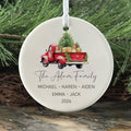 Custom Family Christmas Ornament, Personalised Family Christmas Keepsake CX03 - 19Gifts