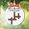 Custom Family Crossword Ornament CF704 - 19Gifts