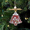 Custom Family Names Christmas Tree Decorations, Family Wooden Ornaments CF207 - 19Gifts