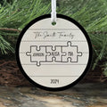 Custom Family Ornament, First Christmas Family Ornament CX01-28 - 19Gifts