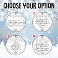 Custom Family Ornament, First Christmas Family Ornament CX01-28 - 19Gifts