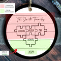Custom Family Ornament, First Christmas Family Ornament CX01-28 - 19Gifts