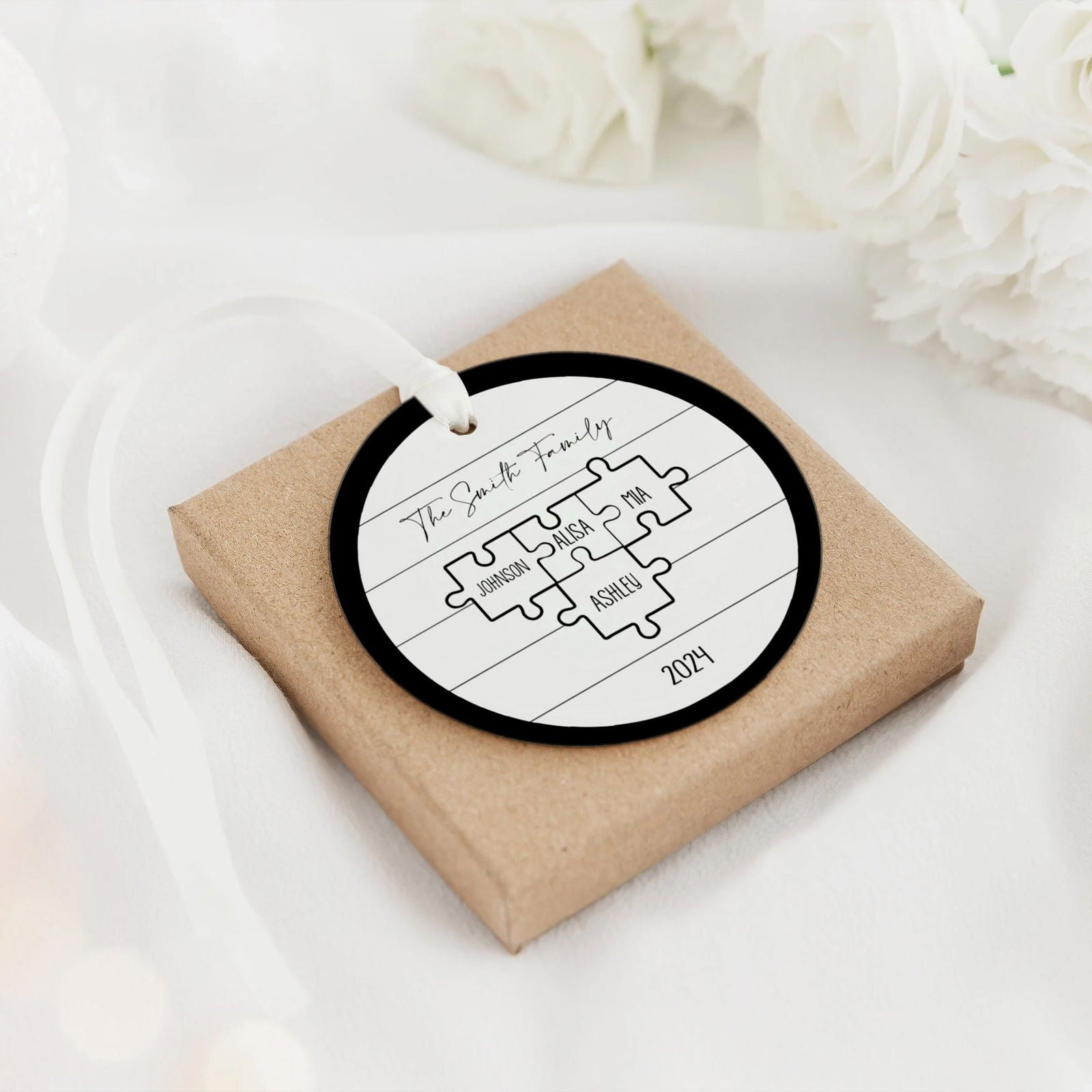 Custom Family Ornament, First Christmas Family Ornament CX01-28 - 19Gifts