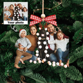 Custom Family Photo Ornament, Custom Picture Ornament Christmas CF620 - 19Gifts