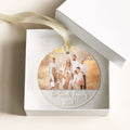 Custom Family Photo Ornament, Personalized Family Ornament with Christmas Tree AV03-13 - 19Gifts