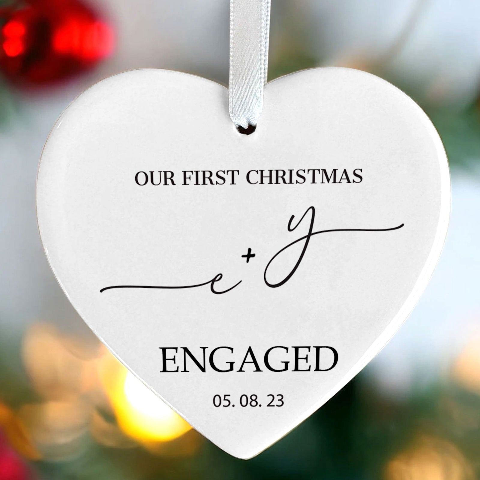 Custom First Christmas Married Ornament, Mr Mrs Ornament CY05-11 - 19Gifts