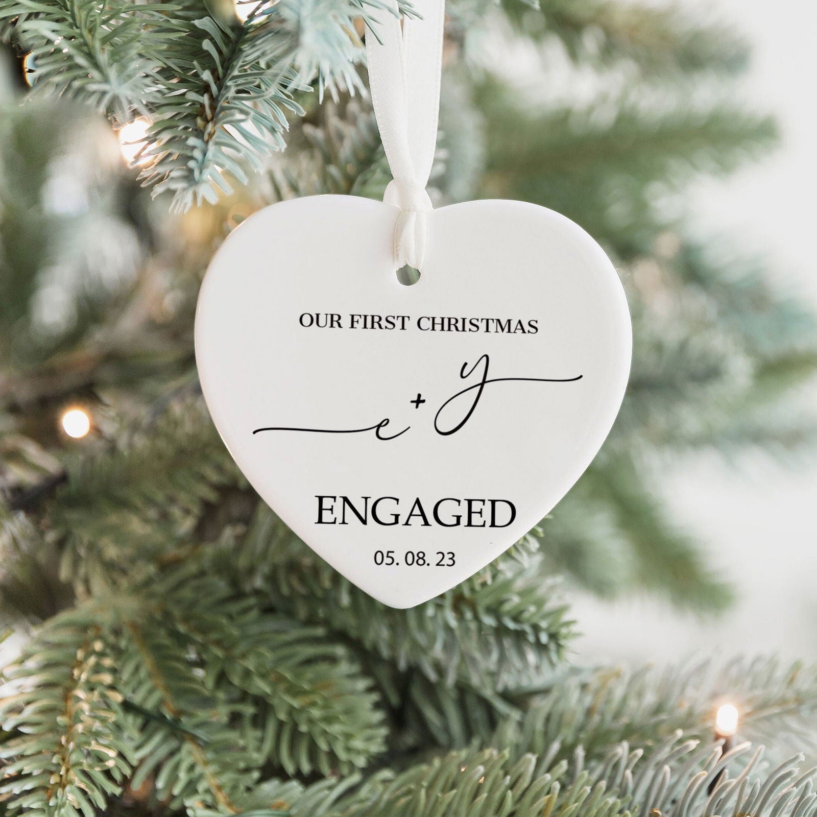 Custom First Christmas Married Ornament, Mr Mrs Ornament CY05-11 - 19Gifts
