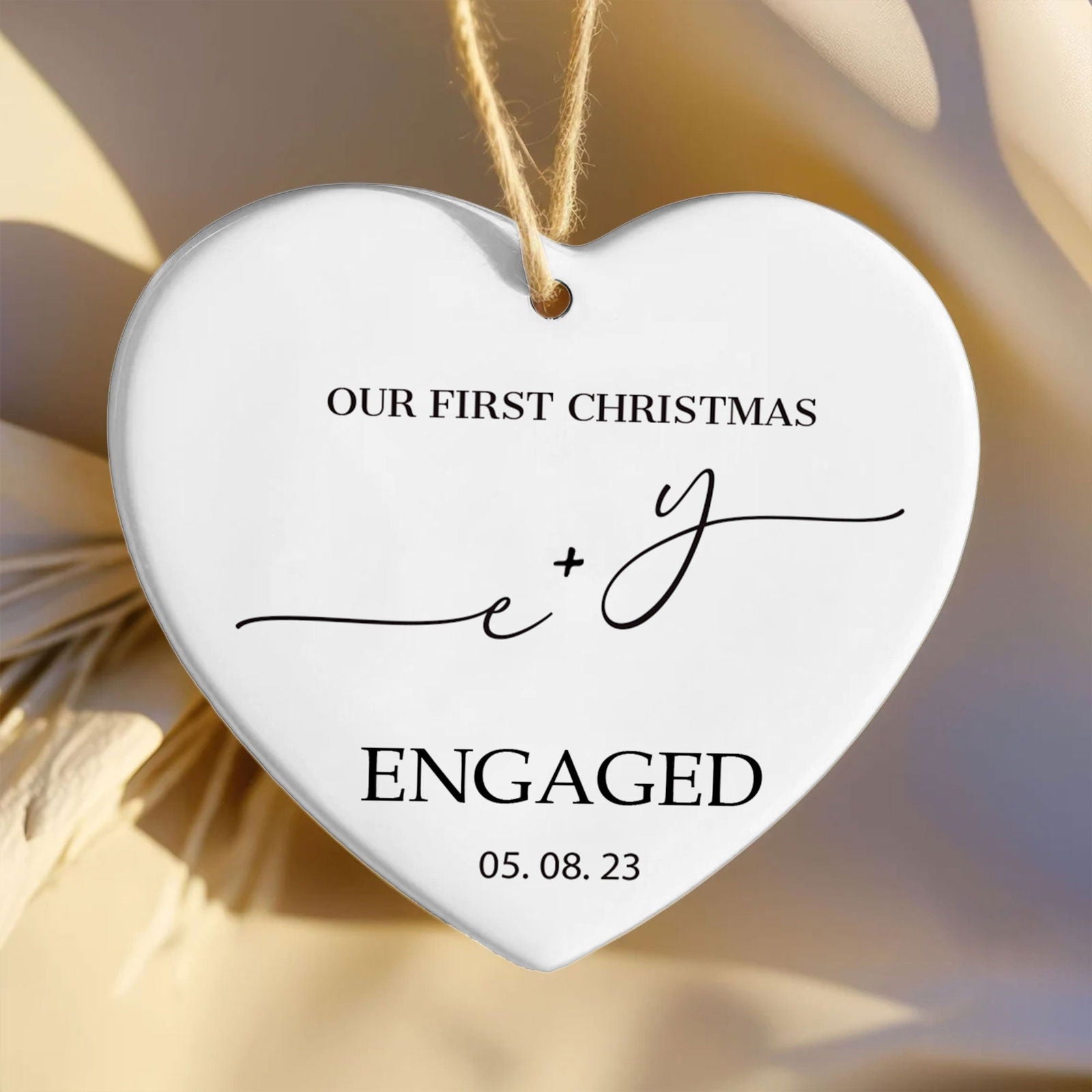 Custom First Christmas Married Ornament, Mr Mrs Ornament CY05-11 - 19Gifts