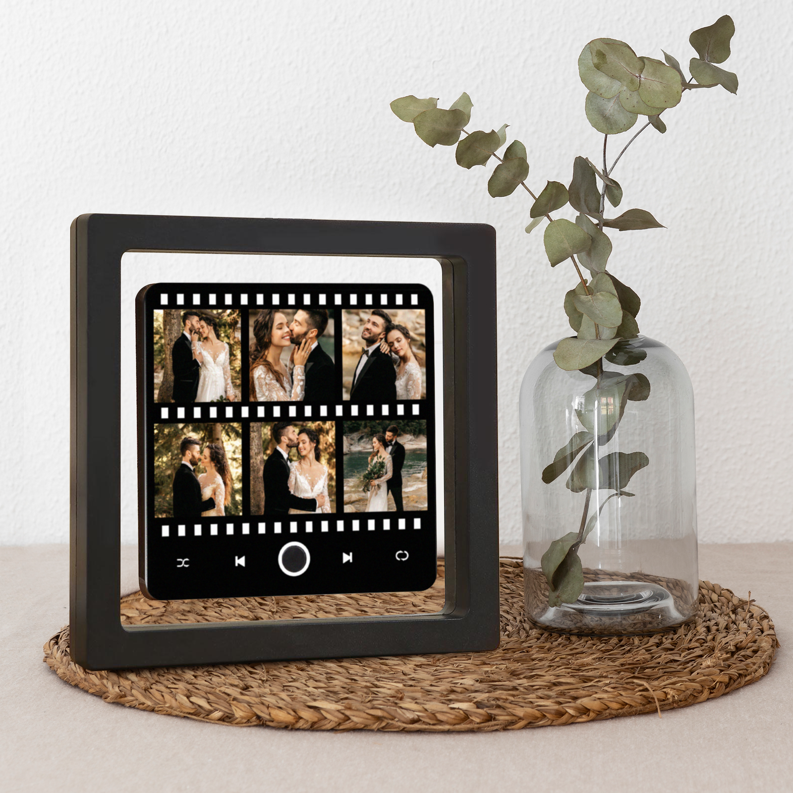 Custom Music Fridge Magnet, Photo Magnet, Valentine Day Gifts, Family Gifts MG04 - 19Gifts