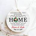 Custom New House Gift Ideas Ornament, Couples New Home Ornament, Housewarming Gifts, Personalized New Home Ornament CX01-12 - 19Gifts