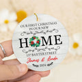 Custom New House Gift Ideas Ornament, Couples New Home Ornament, Housewarming Gifts, Personalized New Home Ornament CX01-12 - 19Gifts