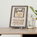 Custom Puzzle Piece Sign For Dad, Grandpa, Gift ideas for dad, You Are The Piece That Holds Us Together SD - 19Gifts
