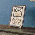 Custom Puzzle Piece Sign For Dad, Grandpa, Gift ideas for dad, You Are The Piece That Holds Us Together SD - 19Gifts