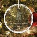 Custom Wedding Christmas Tree Ornament, Custom Location Map Wedding Ornament GX05-17 - 19Gifts