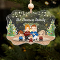 Customize Acrylic Ornament Gift for Family, Family Christmas Ornament CF716 - 19Gifts