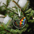 Customized Pet Lover Ornament, Christmas Glass Ornament for Pet, GX04-12 - 19Gifts