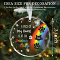 Customized Pet Lover Ornament, Christmas Glass Ornament for Pet, GX04-12 - 19Gifts