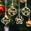 Customized Wooden Name Tags for Place Setting, Christmas Stocking Name Tags KT33 - 19Gifts