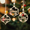 Customized Wooden Name Tags for Place Setting, Christmas Stocking Name Tags KT33 - 19Gifts