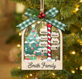Family Christmas Ornament, Personalized Family Ornament 2024, Christmas Ornament CF90 - 19Gifts