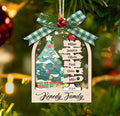 Family Christmas Ornament, Personalized Family Ornament 2024, Christmas Ornament CF90 - 19Gifts